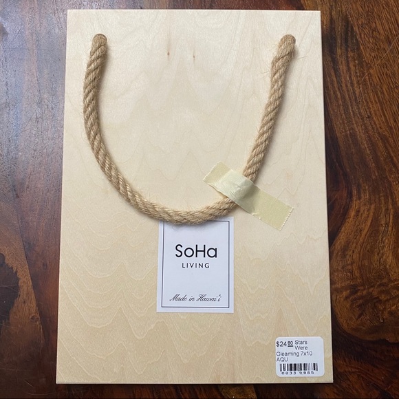 SoHa Living ‘Stars were Gleaming’ Wooden Sign - Picture 3 of 5